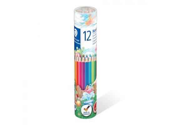 Staedtler Metal Tin Containing 12 Colored Pencils In Assorted Colors